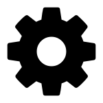 Gui Cog SVG Icon